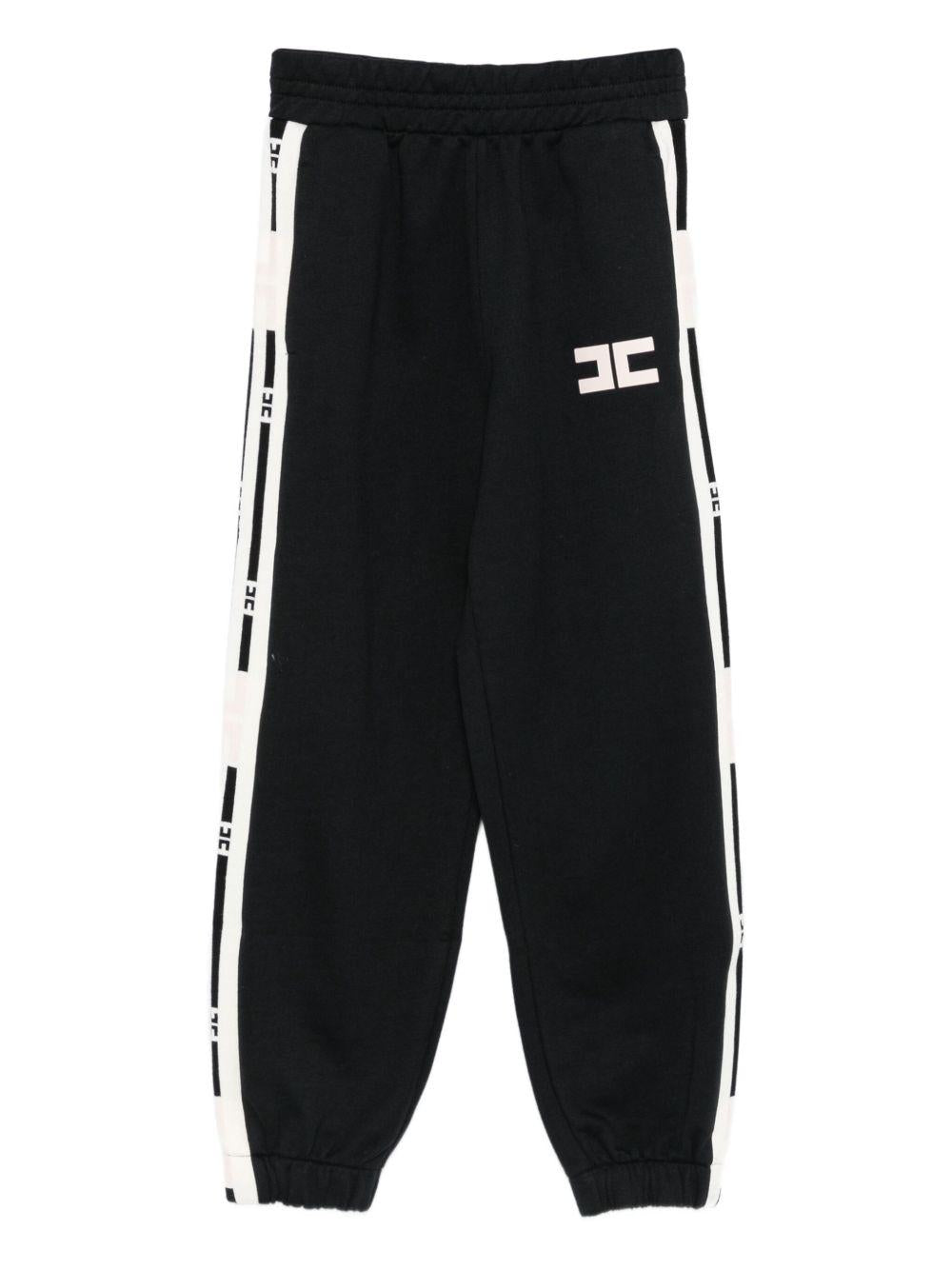 Pantalone nero per bambina EFPA2980FF002 N085 Elisabetta Franchi Kids 