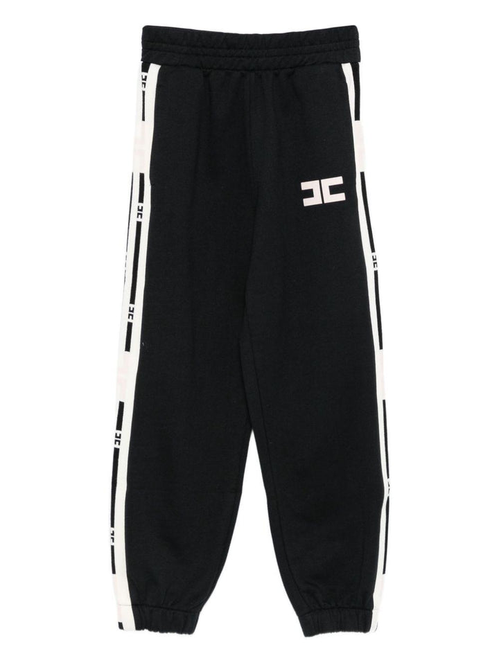Pantalone nero per bambina EFPA2980FF002 N085 Elisabetta Franchi Kids 