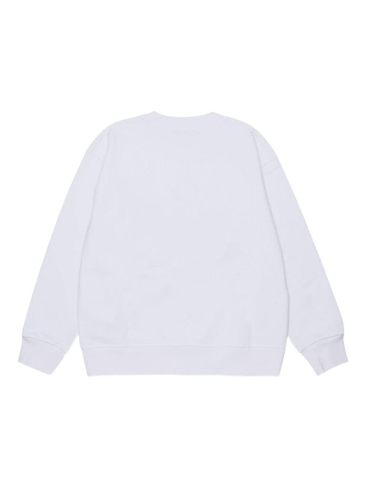 Felpa bianca per bambino DQ3193D0AGW DQ100 Dsquared2 Kids 