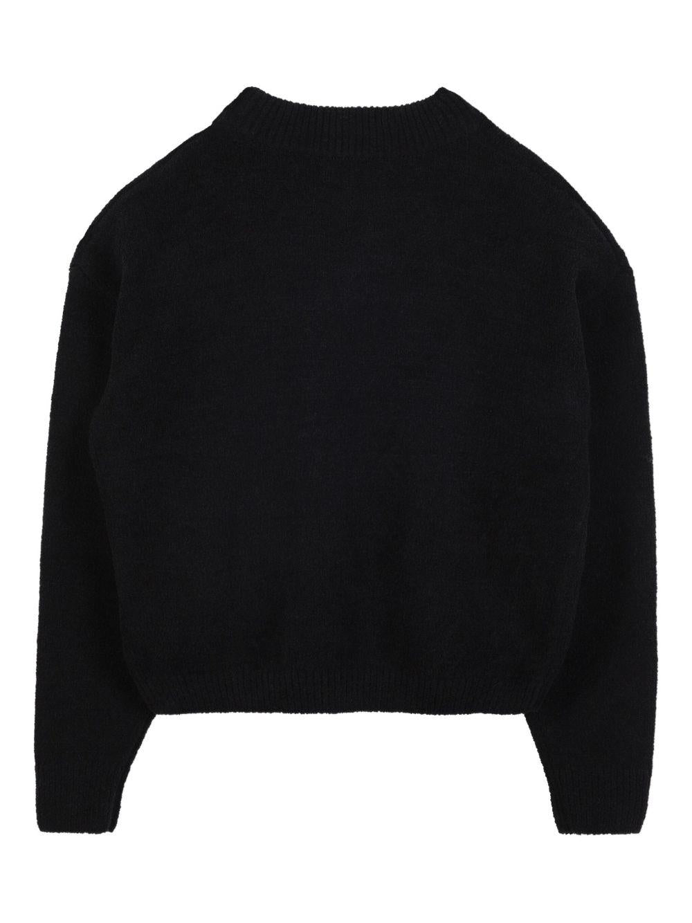 Maglione nero per bambina R30460 09B Michael Kors Kids 