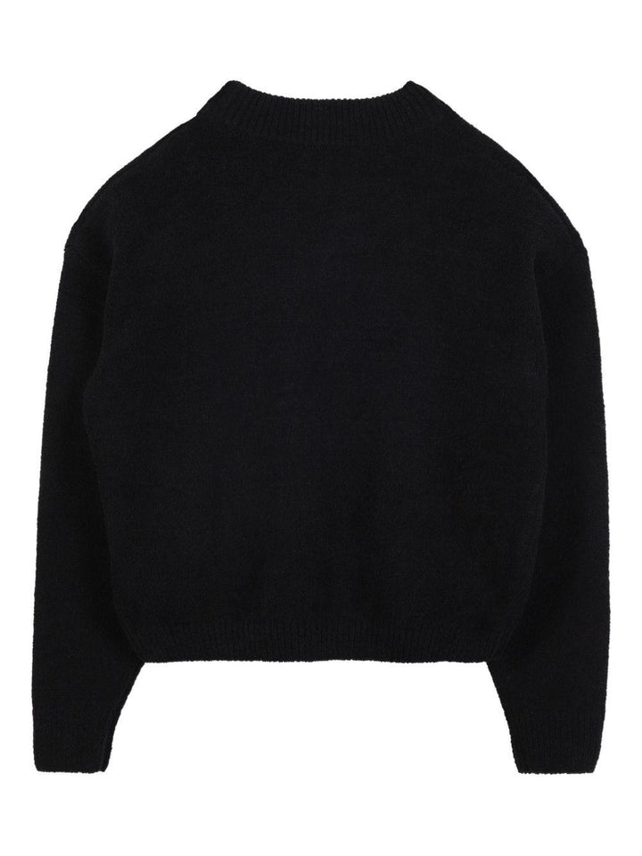 Maglione nero per bambina R30460 09B Michael Kors Kids 