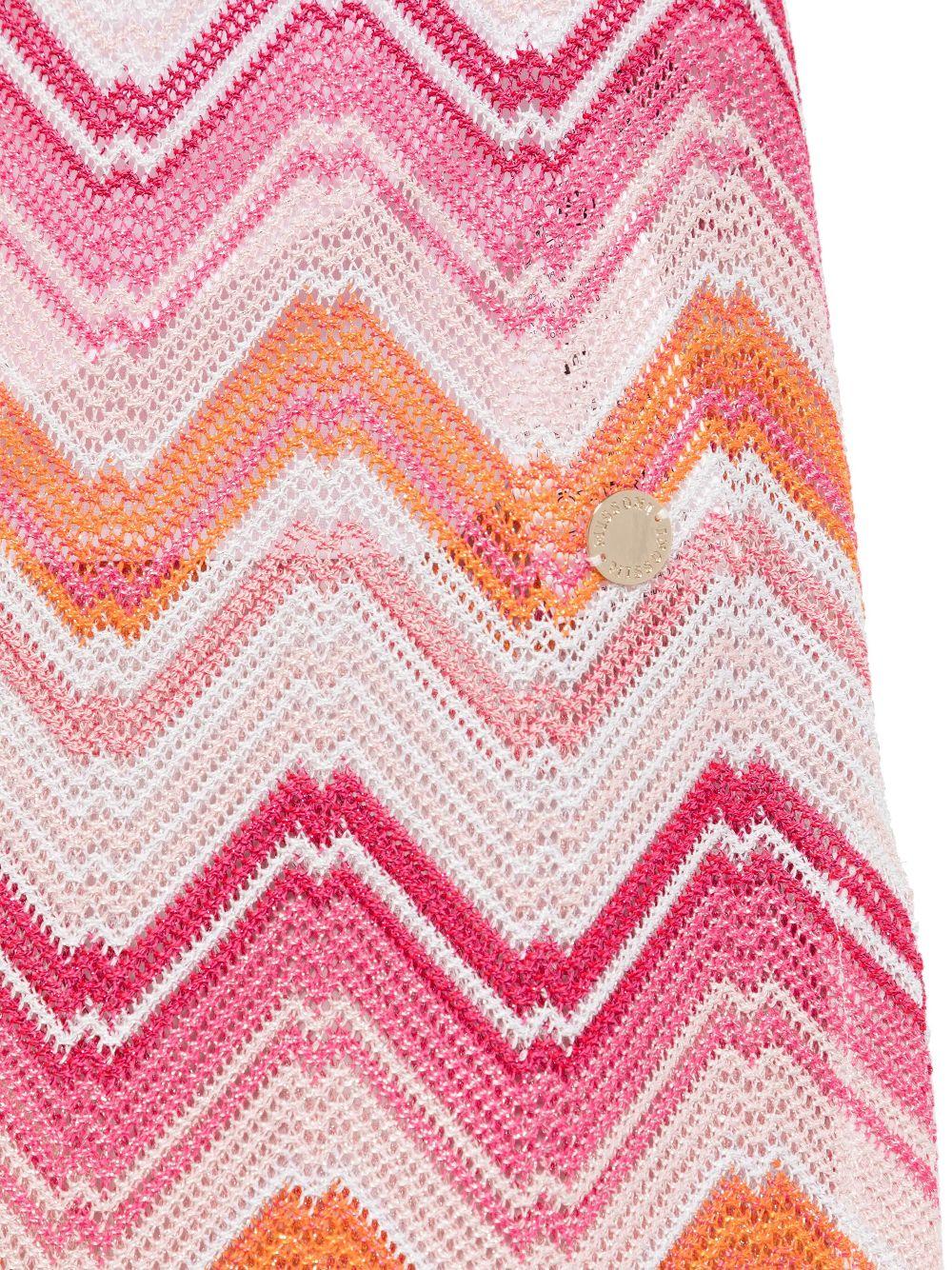 White/pink dress for girls