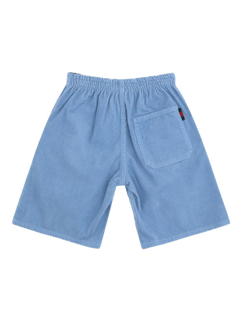 Bermuda in azzurro chiaro per bambino 848997XDDFD 4017 Gucci Kids 