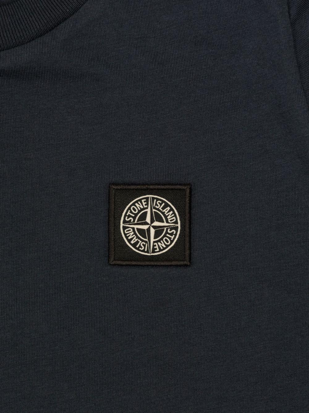 T-shirt blu navy per bambino 62100003S0047 V0020 Stone Island Kids 