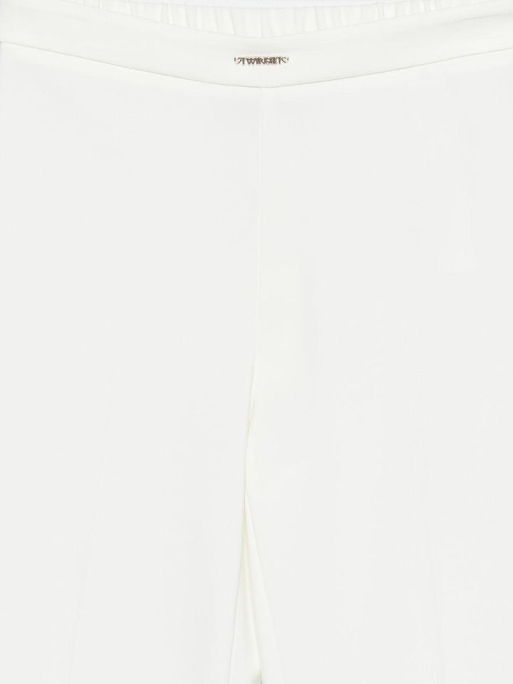 Pantalone bianco per bambina 261GJ2Q51 00526 Twin Set 
