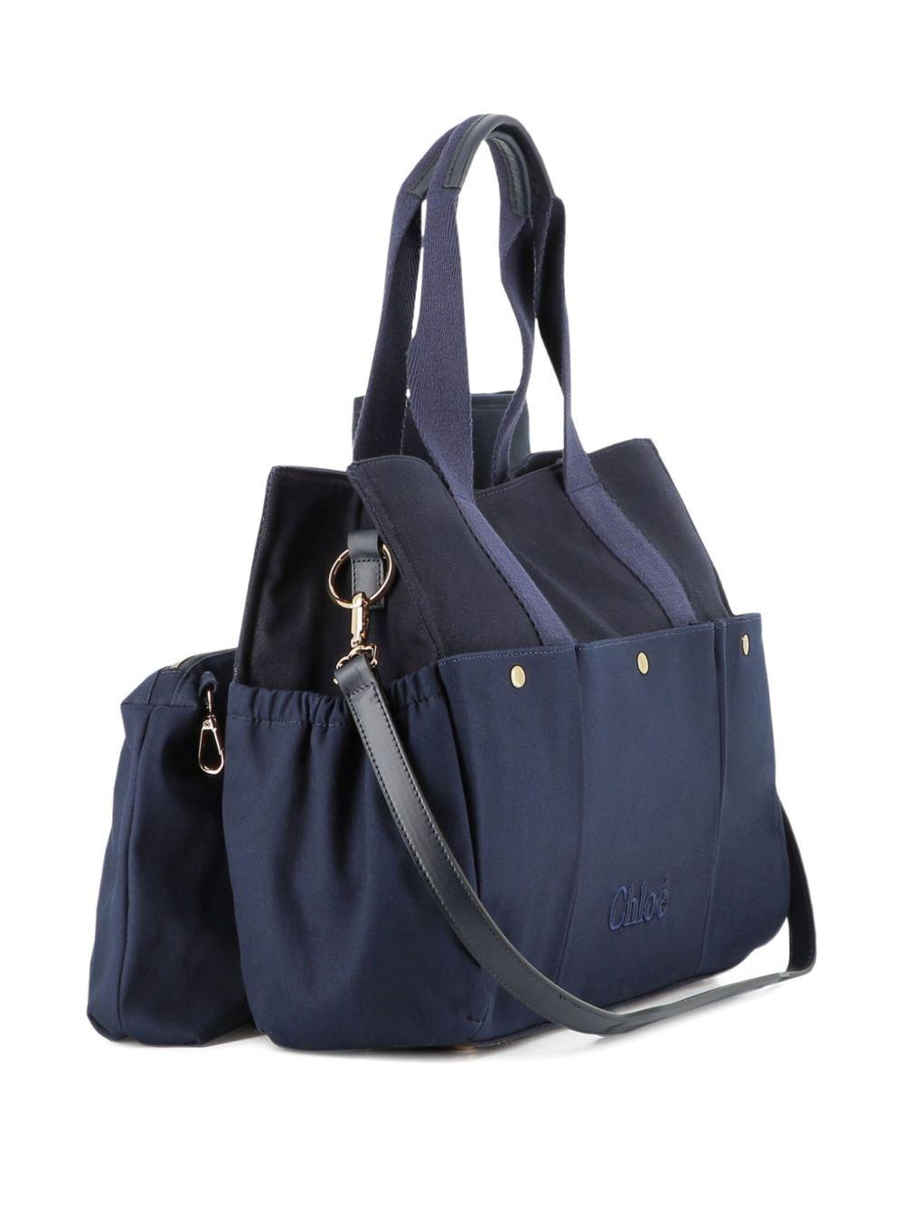 Borsa mamma blu scuro C20764 859 Chloe 