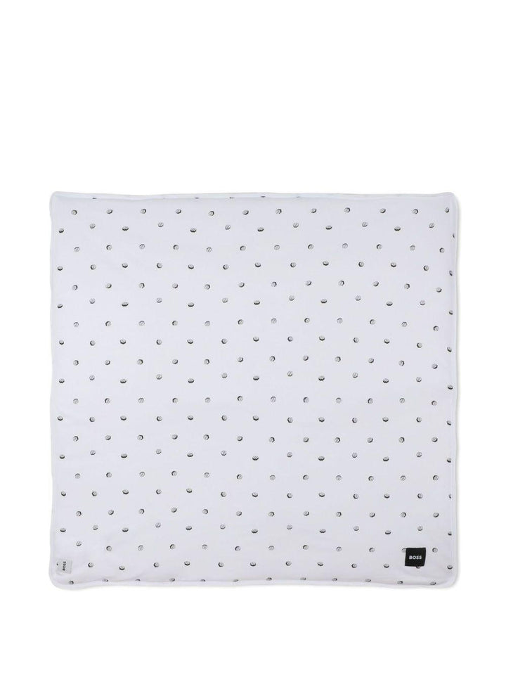 Coperta bianca per neonato J52601 10P Boss Kids 