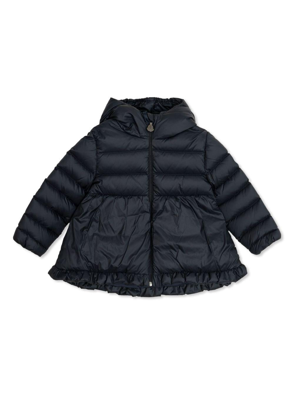 Giubbotto blu navy per neonata 9511A00032597YF 778 Moncler Kids 