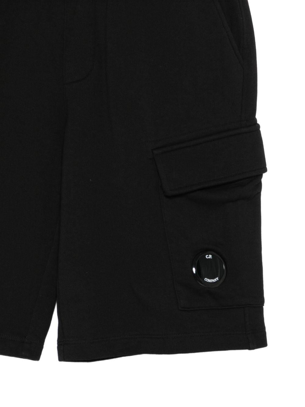 Bermuda nera per bambino CPQ002LCA69 60100 C.P Company Kids 