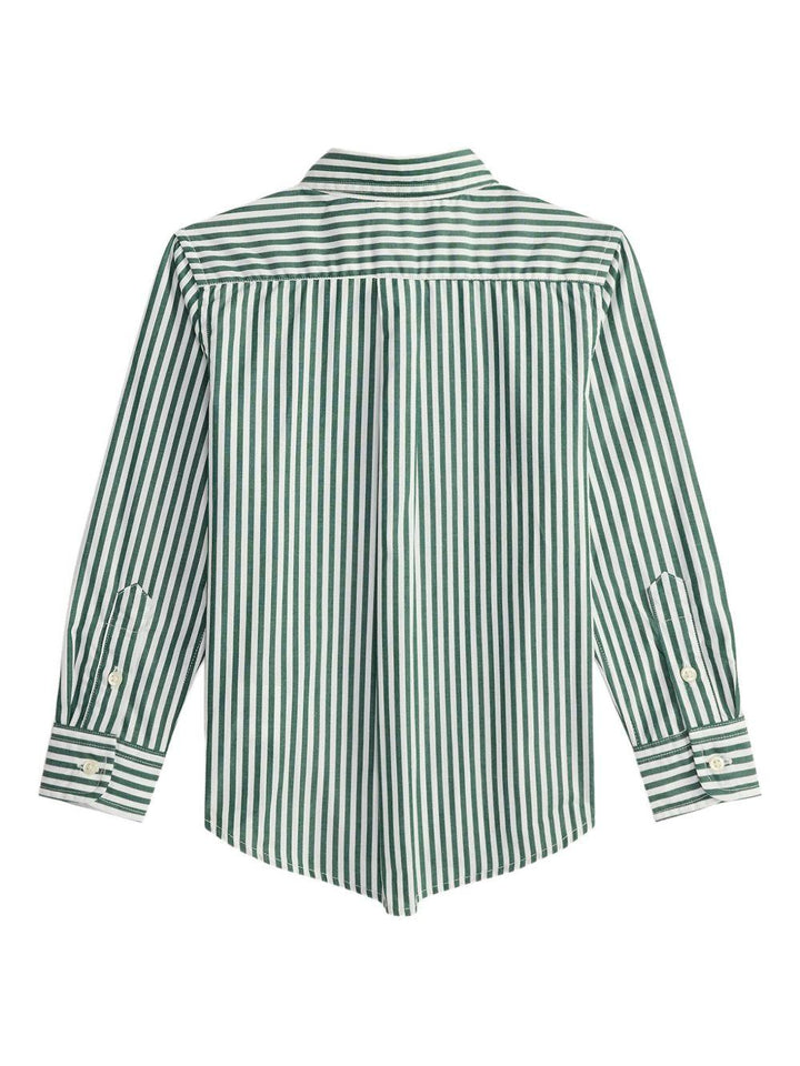 Camicia bianca/verde per bambino 322979319 003 Ralph Lauren Kids 