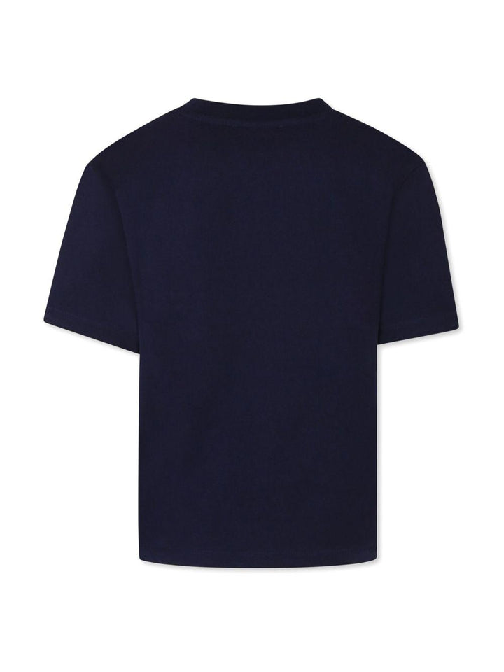 T-shirt blu navy per bambino