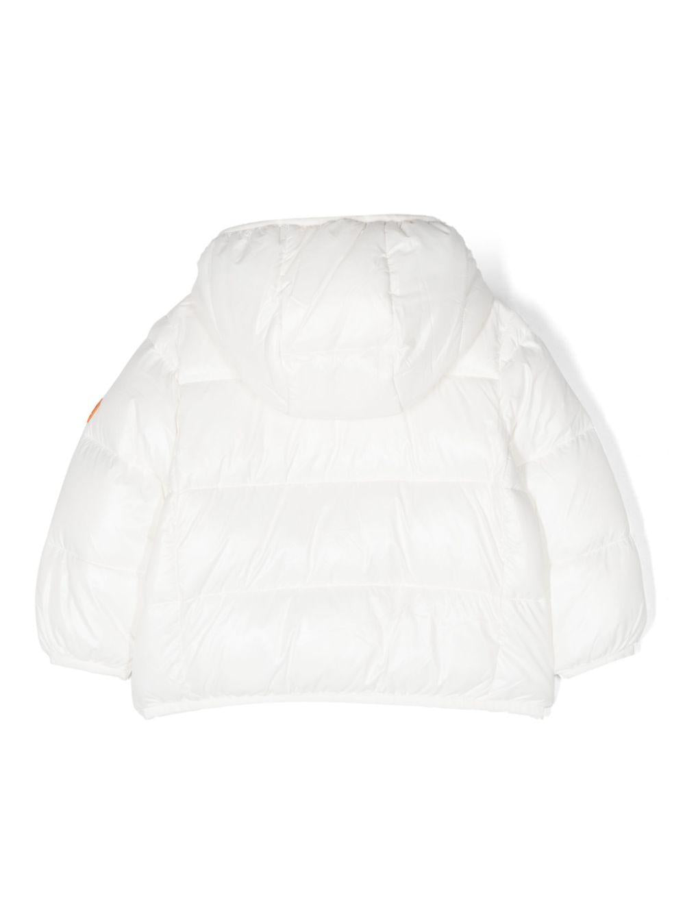 Save the Duck Kids White Baby Jacket