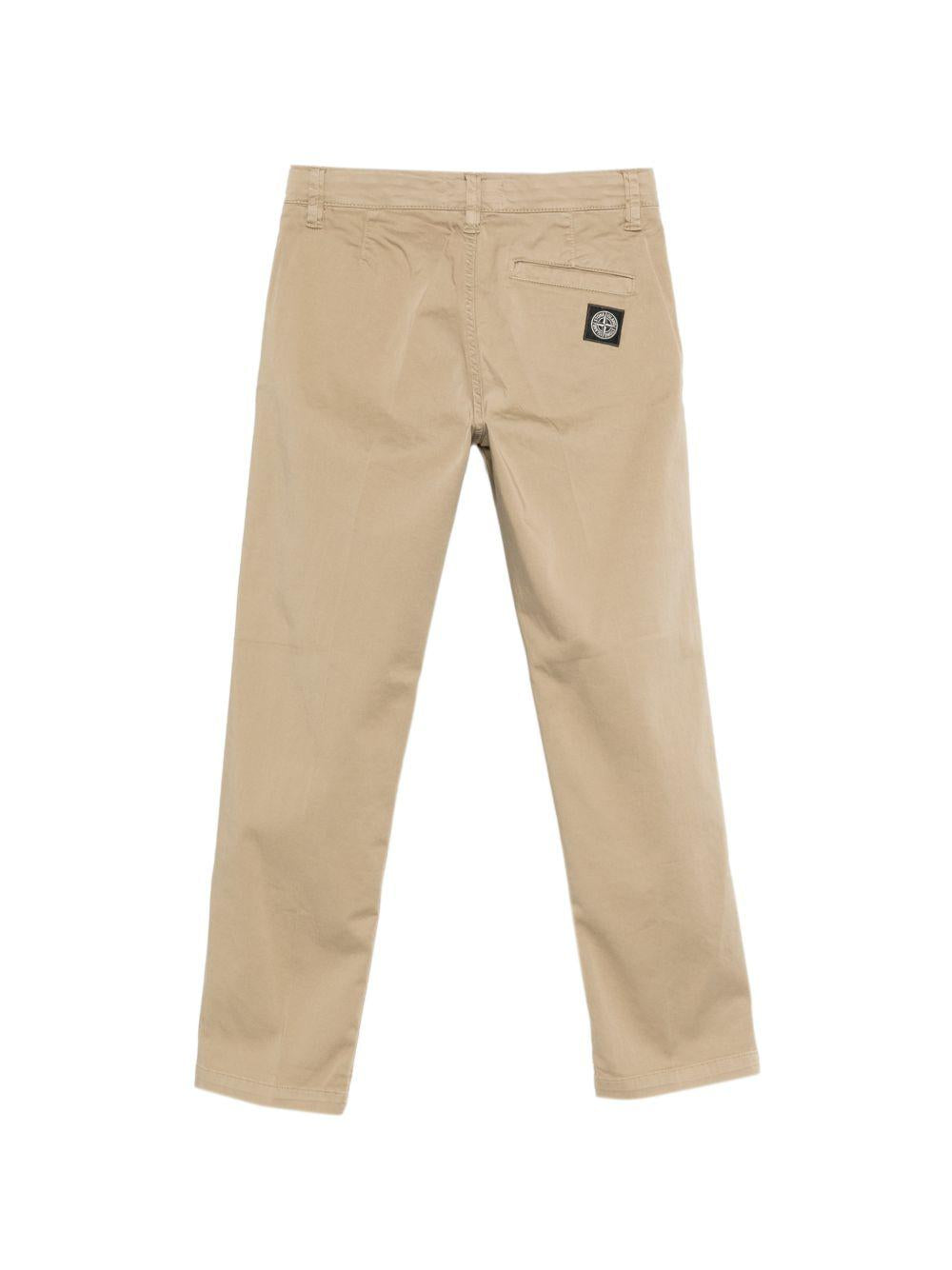 Pantalone beige per bambino 63100005S0012 V009A Stone Island Kids 