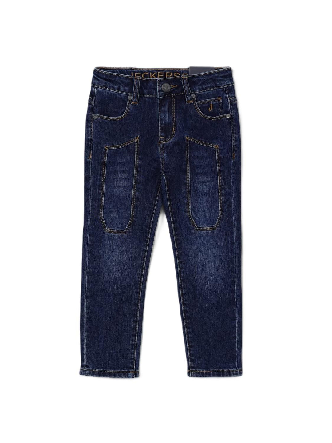 Jeans blu scuro per bambino JB5046W25 RE068 Jeckerson Kids 