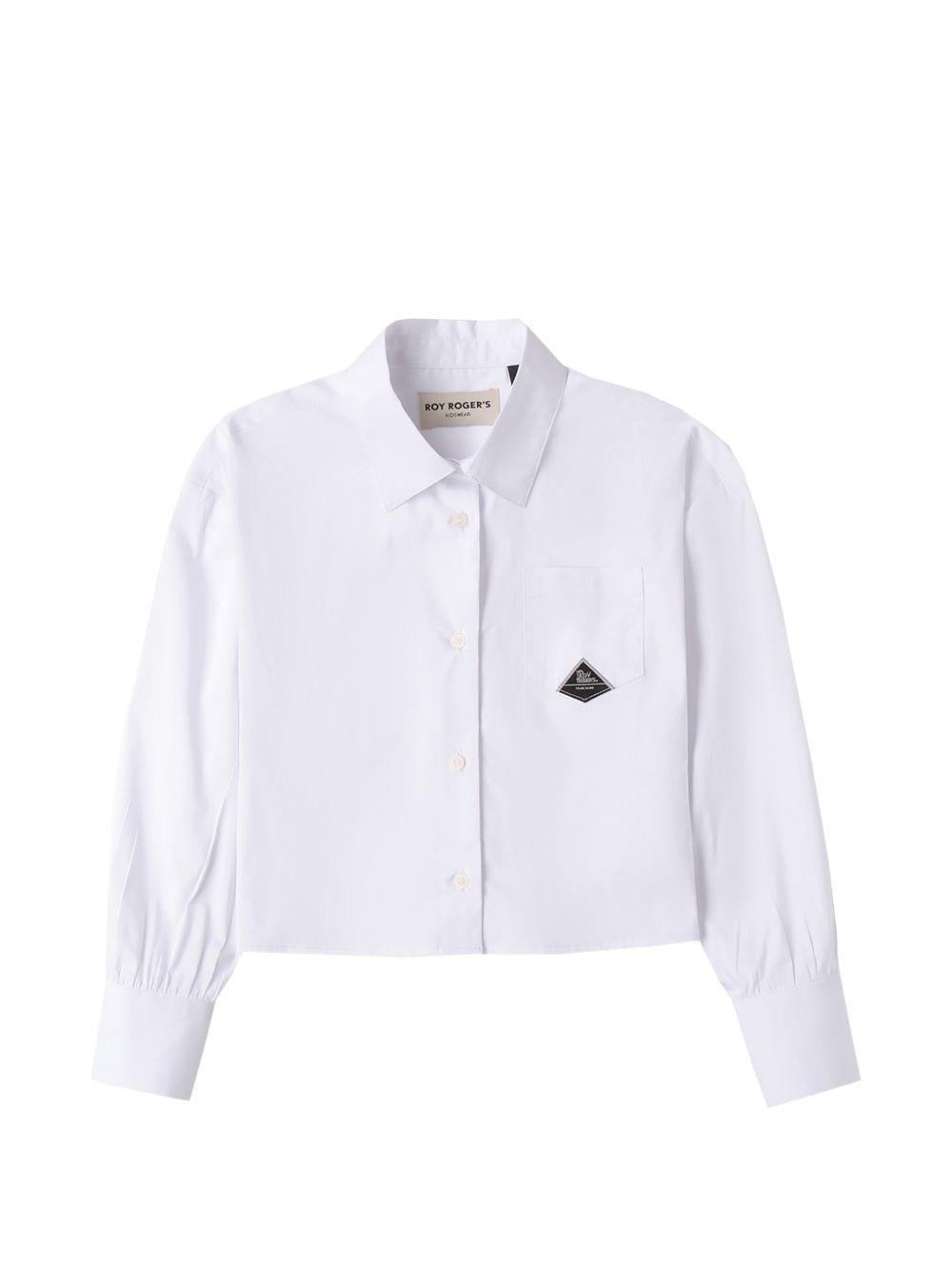 Camicia bianca per bambina 19500 0113 Roy Rogers Kids 