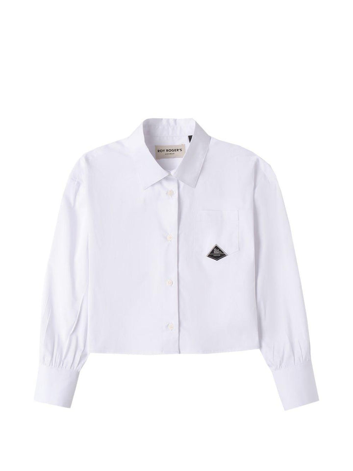 Camicia bianca per bambina 19500 0113 Roy Rogers Kids 