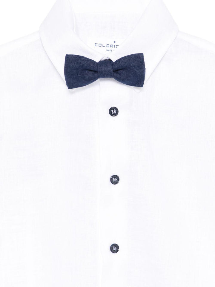 Completo elegante bianco/blu per bambino MB3082914917 60 Colorichiari Kids 