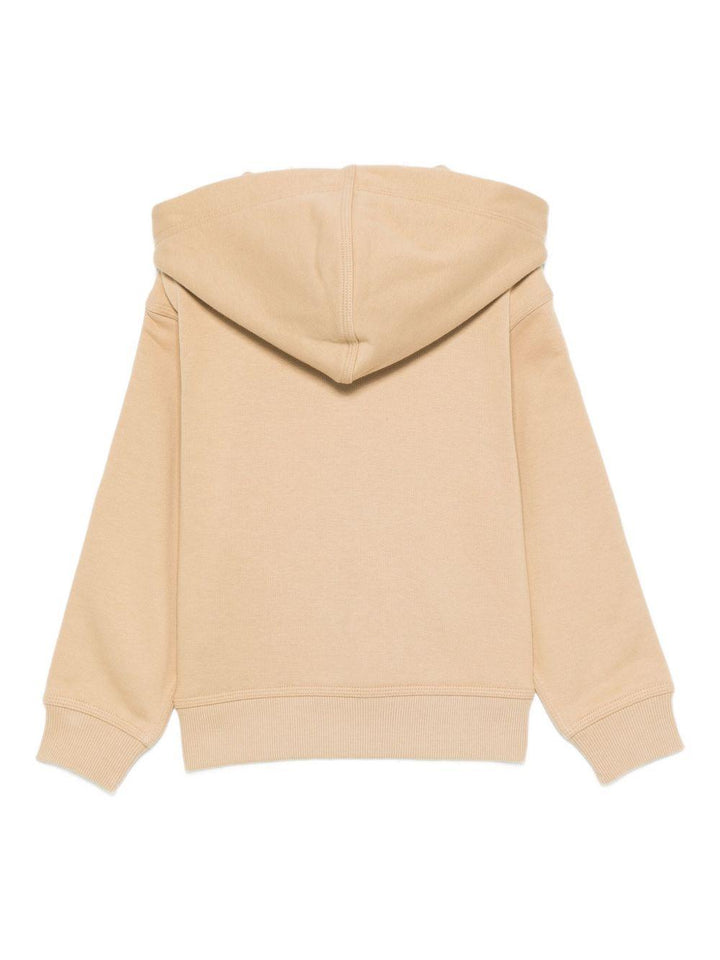 Felpa marrone chiaro per bambino 8108063 B9719 Burberry Kids 