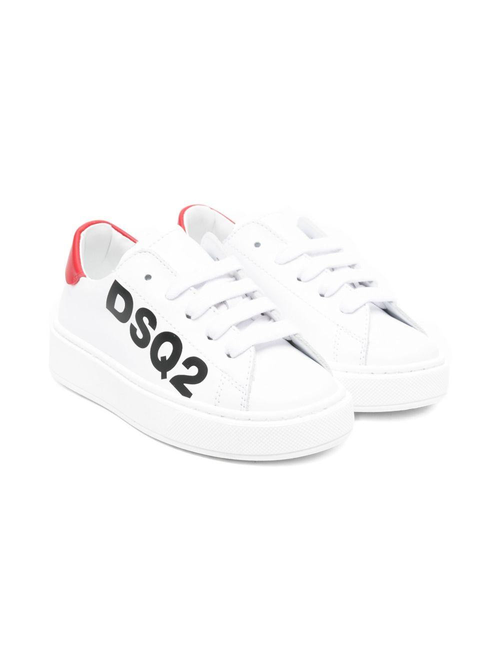 Sneakers bianche per bambino 81474 01 Dsquared2 Kids 