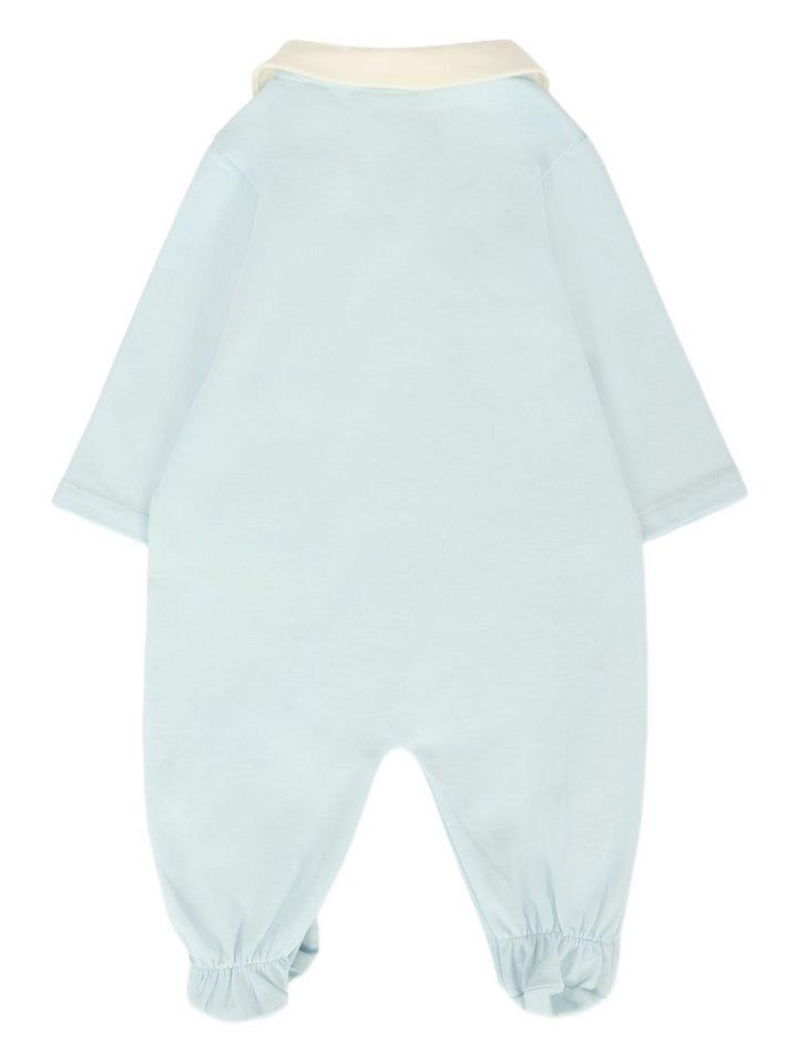 Tutina azzurra per neonato BUK141ST8 F19J4 Fendi Kids 