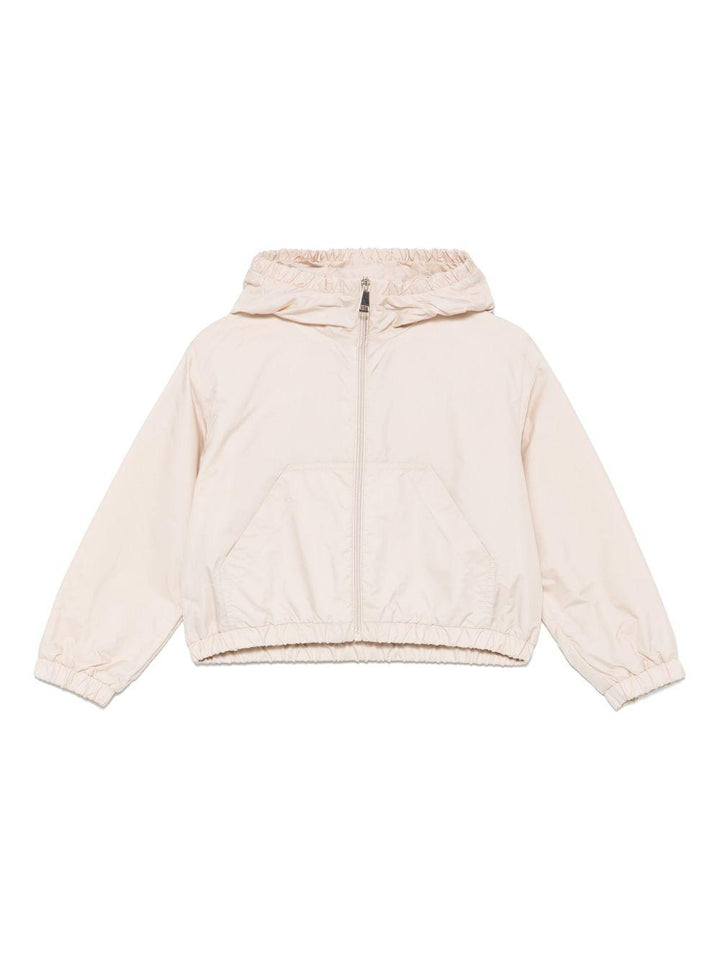 Giubbotto Saria Jacket beige cipria per bambina