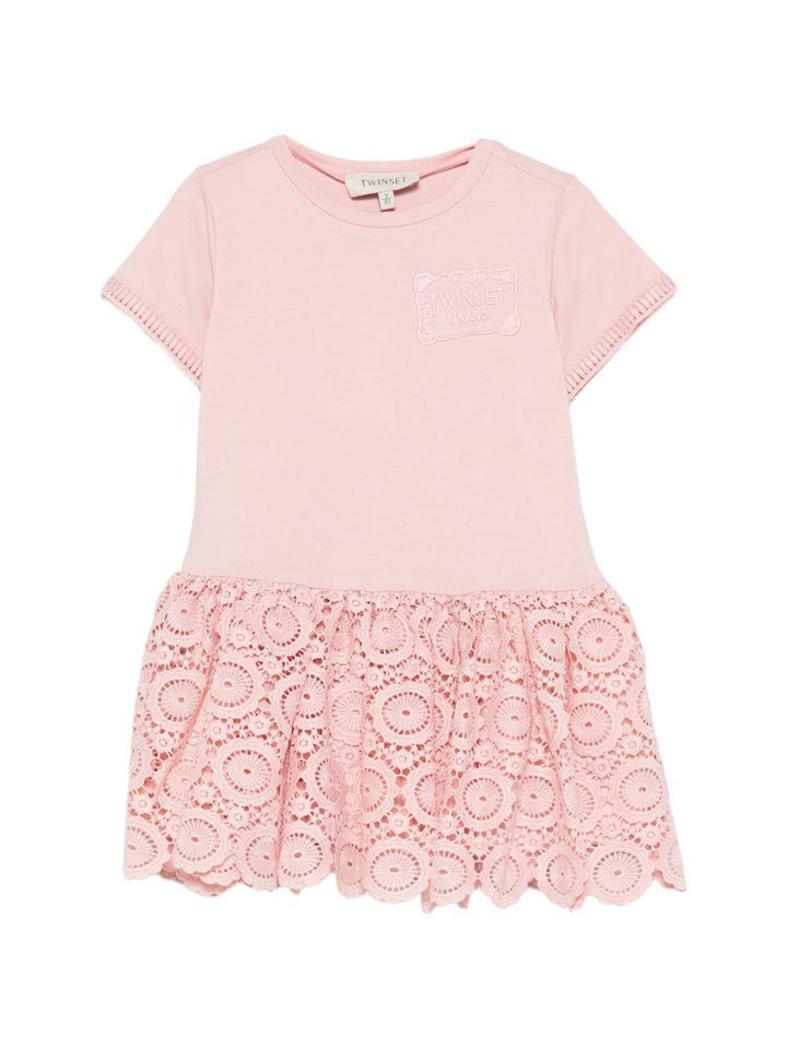 Abito rosa per bambina 261GB2012 10021 Twin Set 