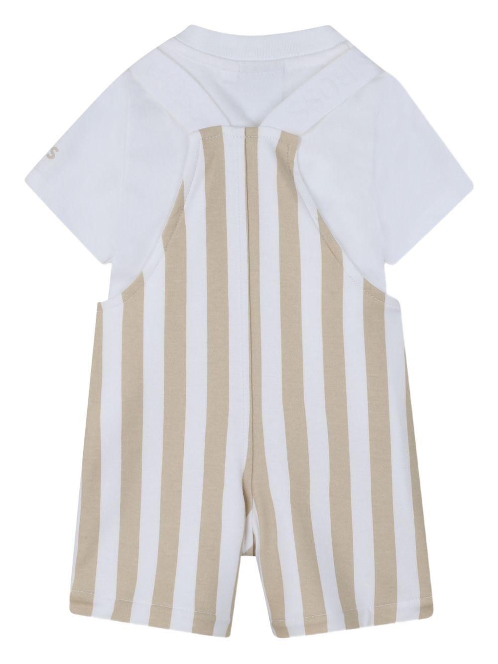 Completo bianco/beige per neonato J53038 249 Boss Kids 