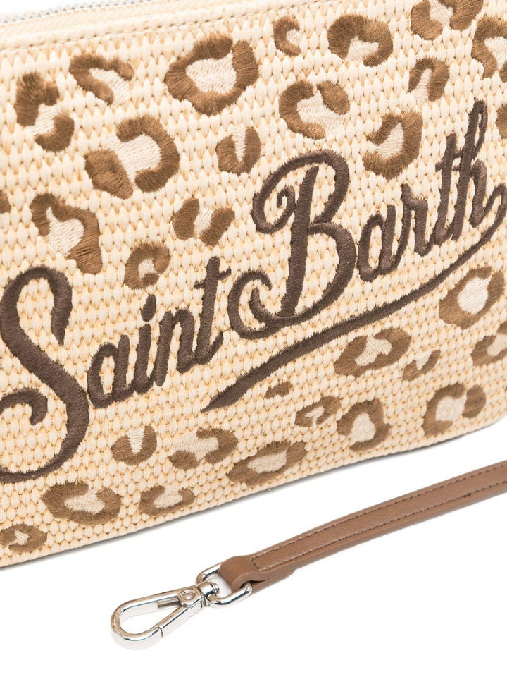 Borsetta beige/marrone per bambina PAR0021 00349L MC2 Saint Barth Kids 