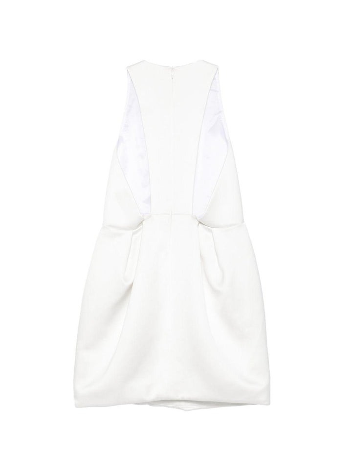 Abito avorio per bambina EFAB6670RA016 0004 Elisabetta Franchi Kids 