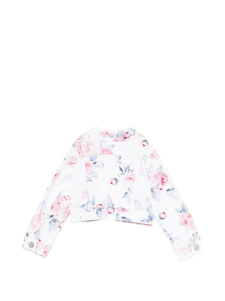 Giacca bianca per bambina KA6001T1968 T9898 Liu Jo 