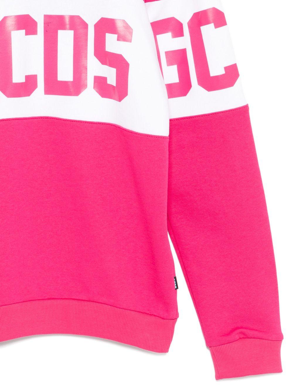 Felpa rosa fucsia per bambina B2JU1926BA2 59 Gcds Kids 