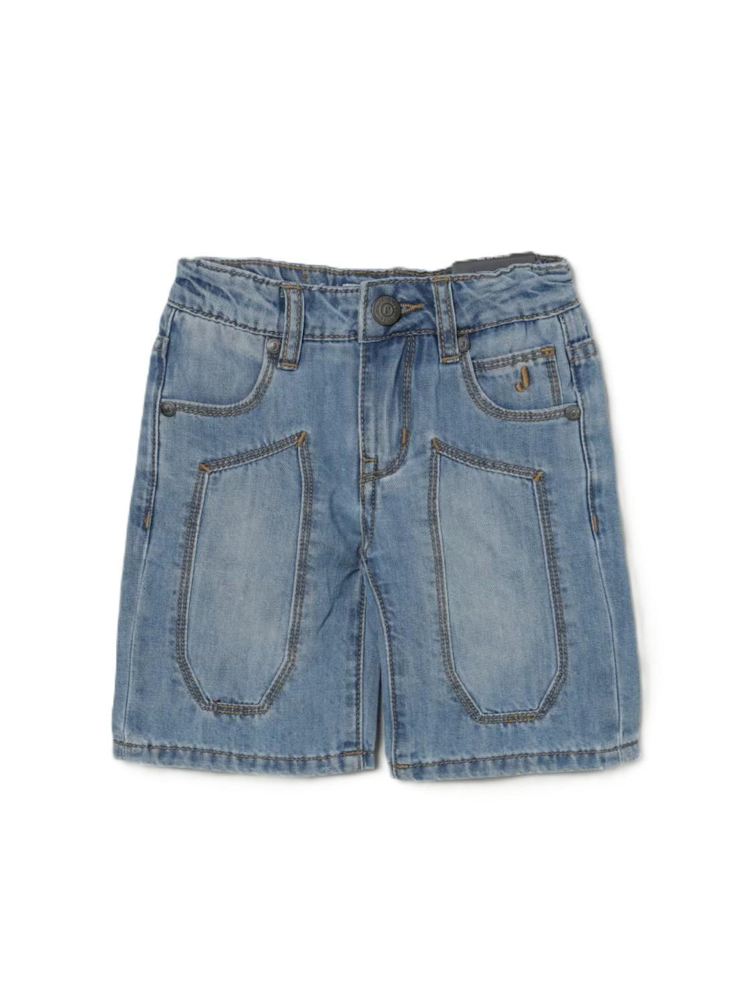 Bermuda di jeans blu chiaro per bambino 505PJMBS25 RE068 Jeckerson Kids 