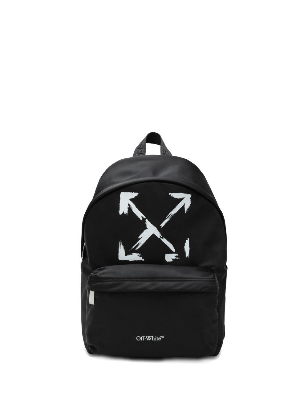 Zaino nero per bambino OBNB001S26FAB001 1001 Off White Kids 