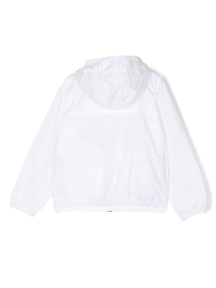 White jacket for children with logo