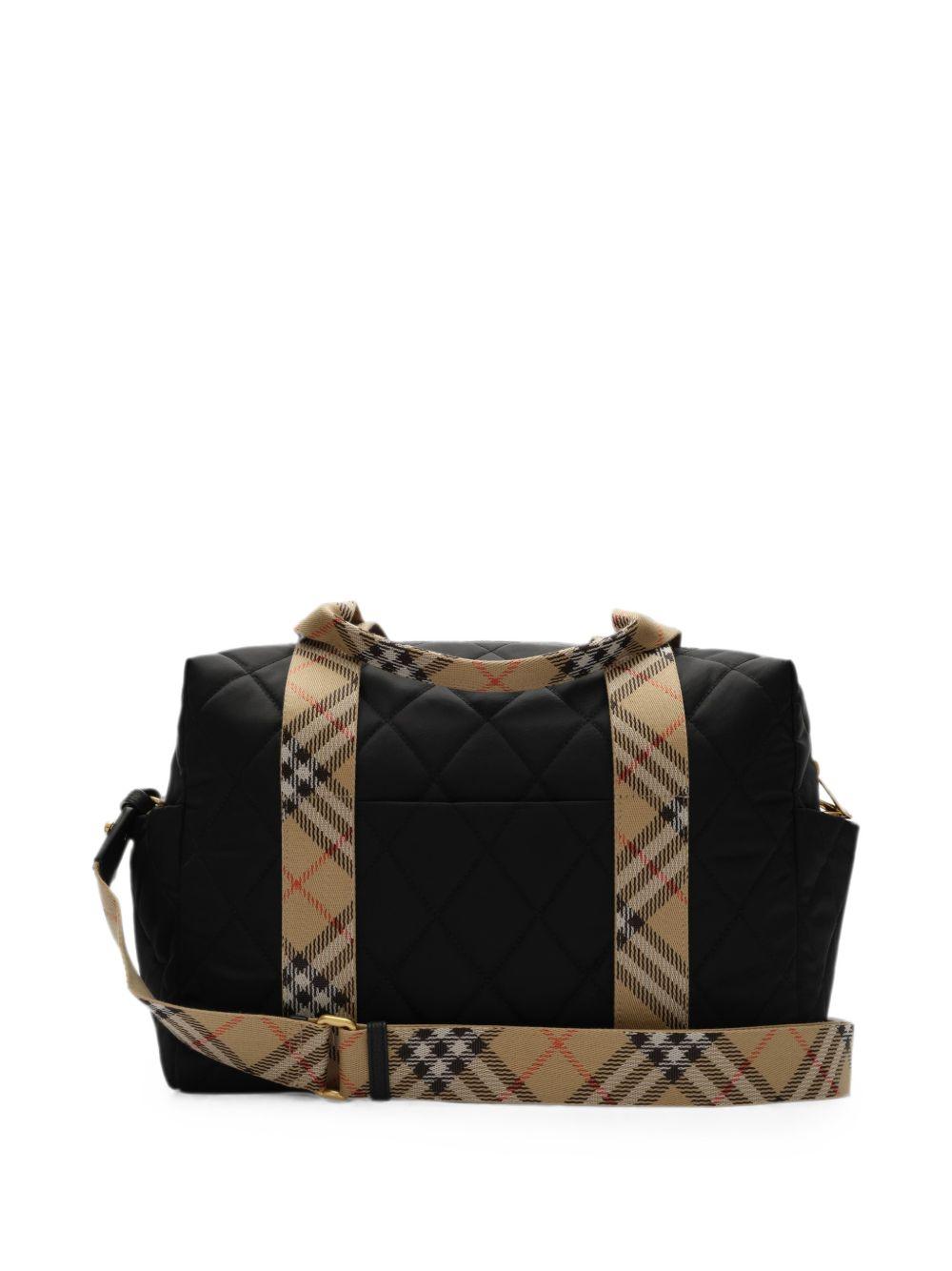 Borsa mamma nera/marrone 8126771 A1189 Burberry Kids 