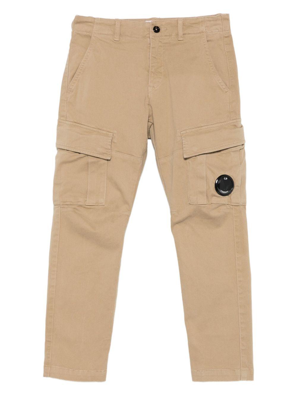 Pantalone marrone per bambino COP004LRC06 20273 C.P Company Kids 