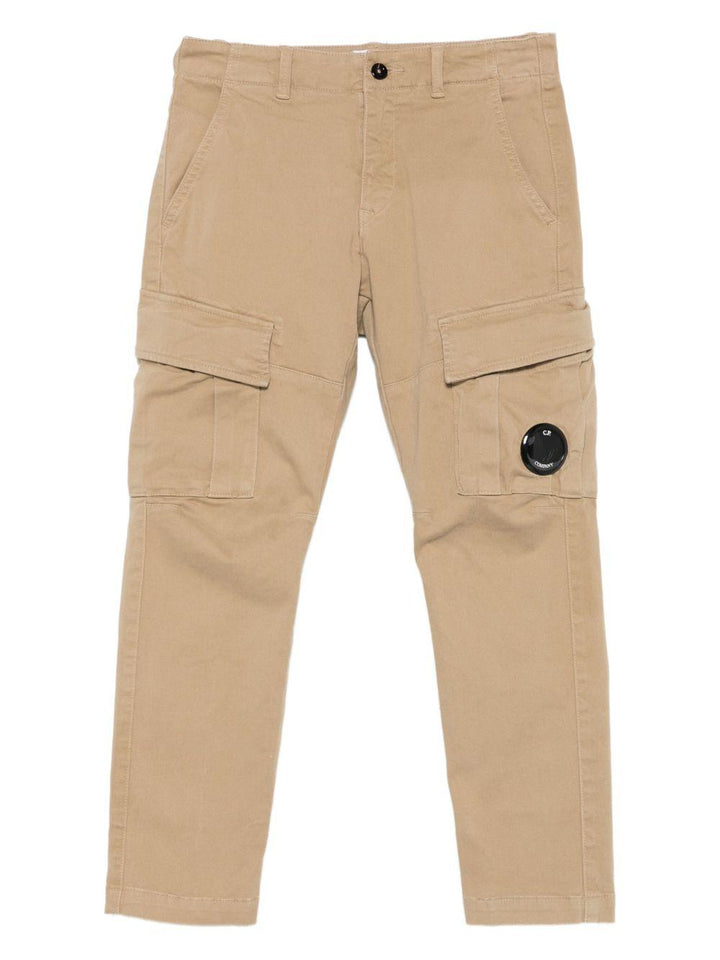 Pantalone marrone per bambino COP004LRC06 20273 C.P Company Kids 