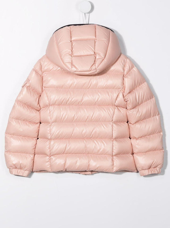 Giubbotto rosa pallido/nero per bambina 9541A5271068950 512 Moncler Kids 