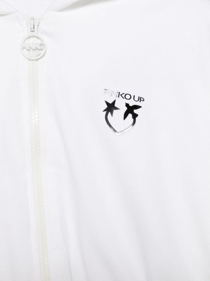 White sweatshirt for girls
