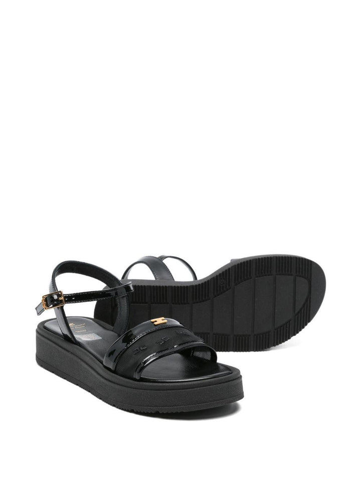 Sandali nere per bambina F4A2E05951921 999 Elisabetta Franchi Kids 