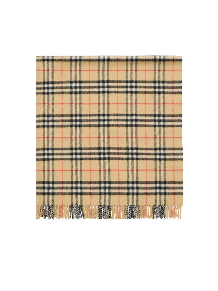 Coperta marrone/nero per neonato 8117406 B9368 Burberry Kids 