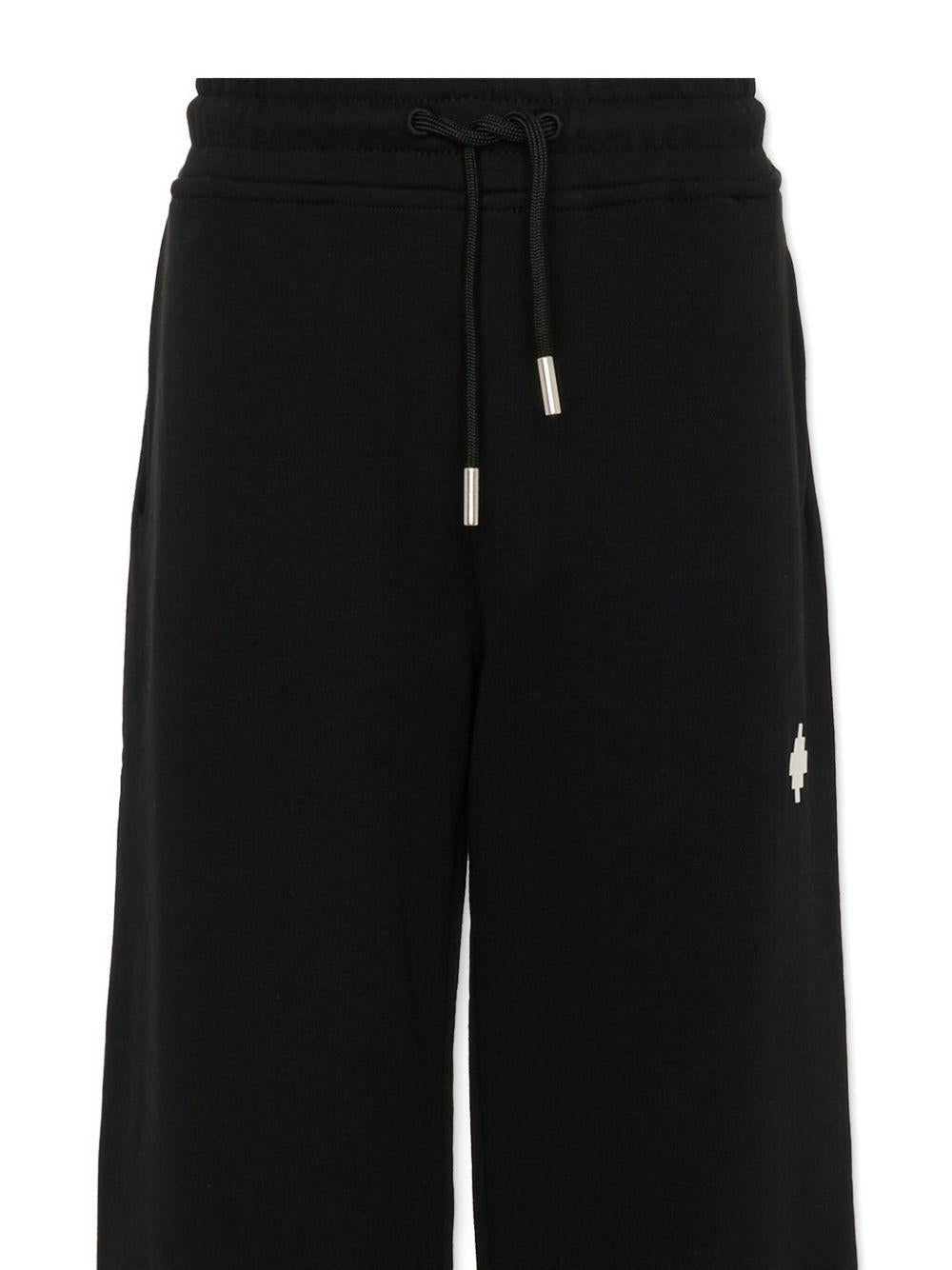 Pantalone nero per bambino F5CMJBFP067 110 Marcelo Burlon Kids 