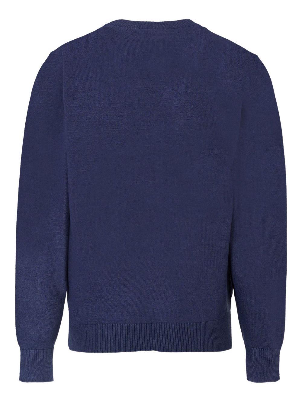 Cardigan blu per bambino TBA25010CD PEA Trussardi Kids 