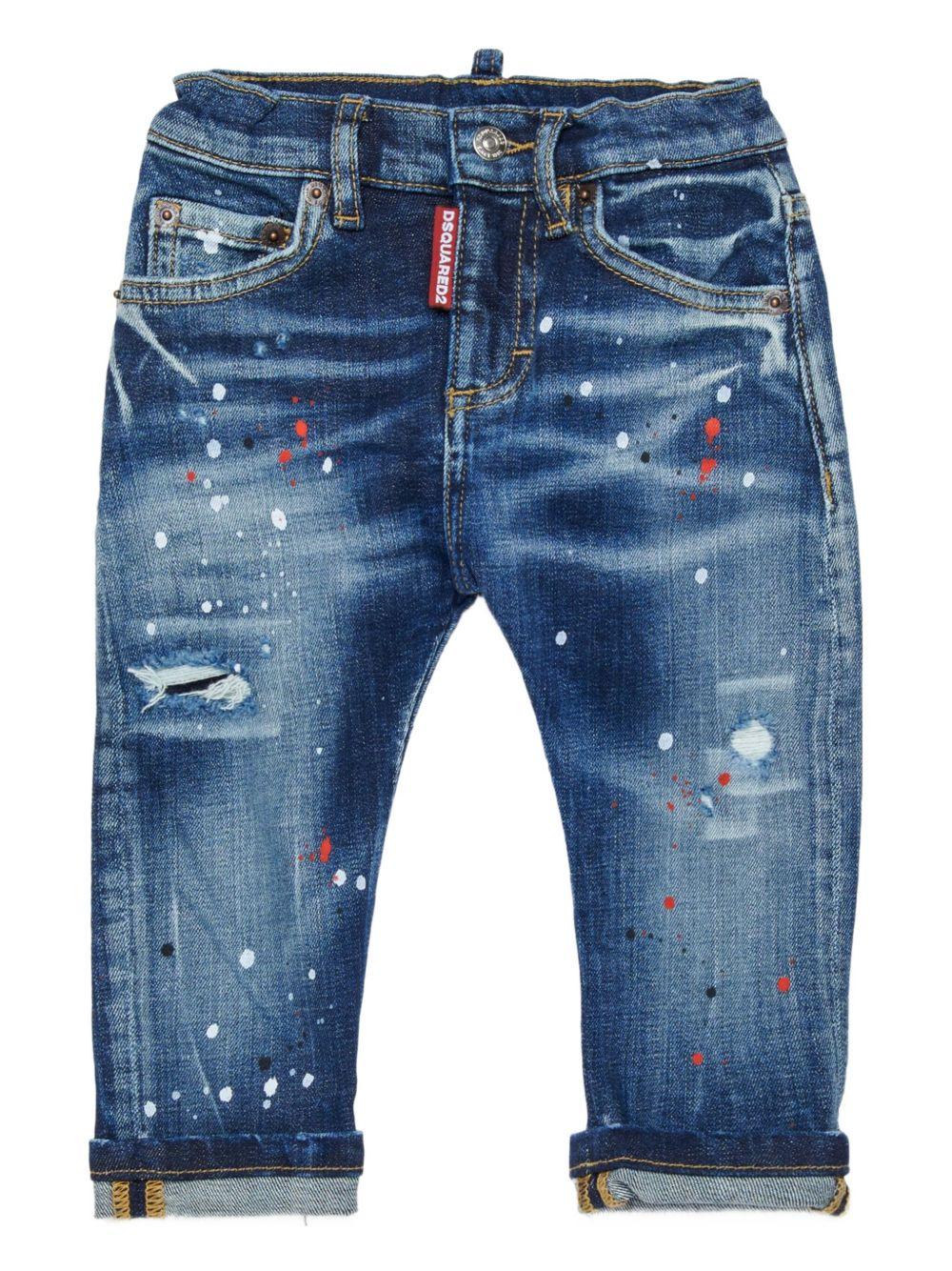Jeans blu per neonato DQ01TCD0AFU DQ01 Dsquared2 Kids 