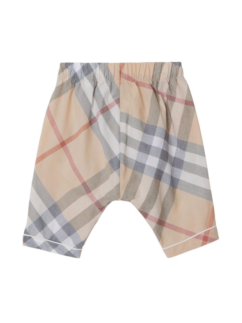 Tutina beige per neonato 8101683 A2205 Burberry Kids 