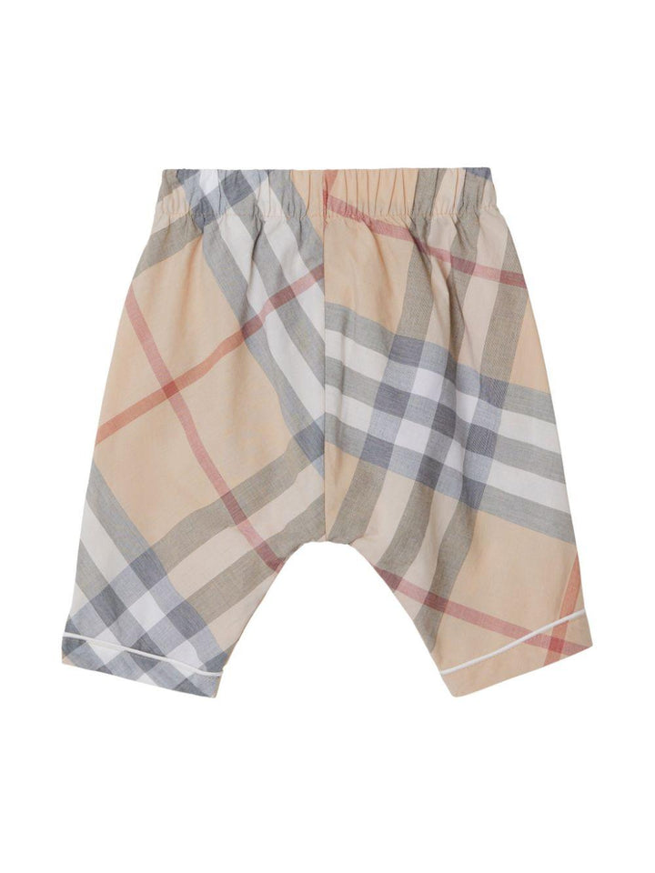 Tutina beige per neonato 8101683 A2205 Burberry Kids 
