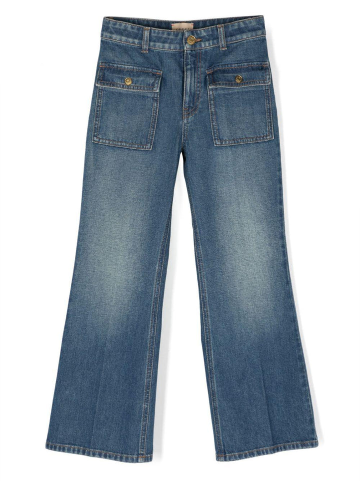 Blue jeans for girls