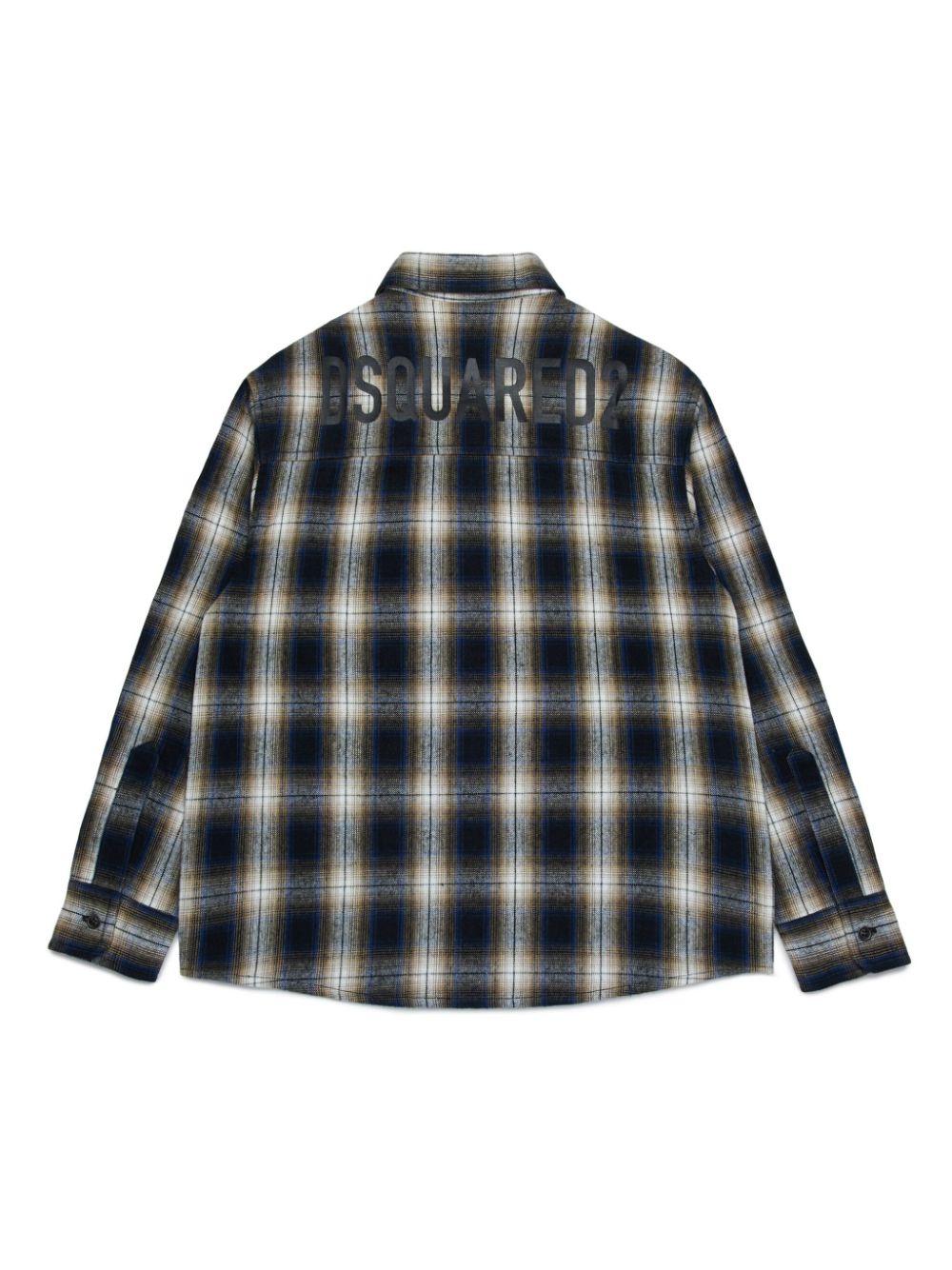 Black/multi-colored shirt for children