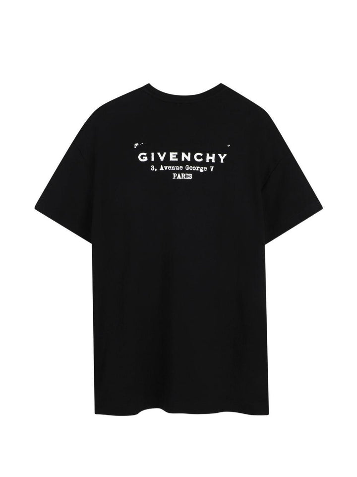T-shirt nero per bambino H31225 09B Givenchy Kids 