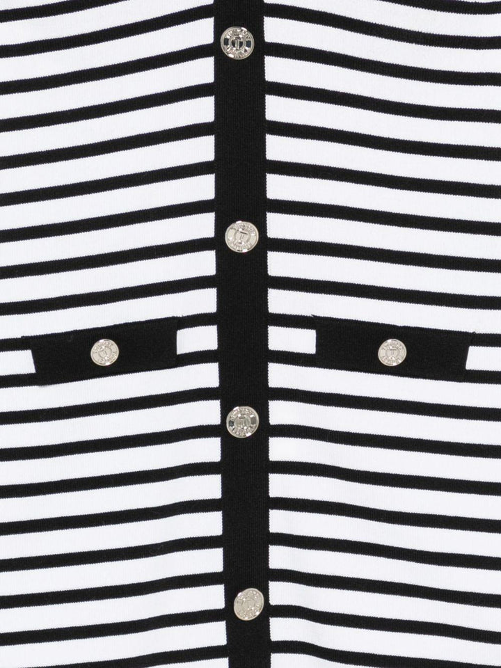 Abito bianco/nero per bambina 261GJ3061 11008 Twin Set 